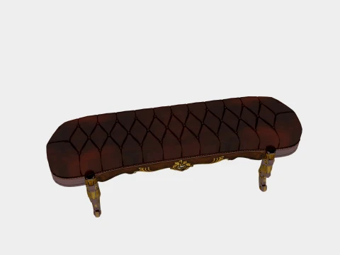 Footstool 3D Model