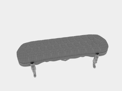 Footstool 3D Model