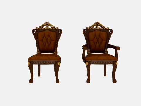 Dining Chair 3D Model