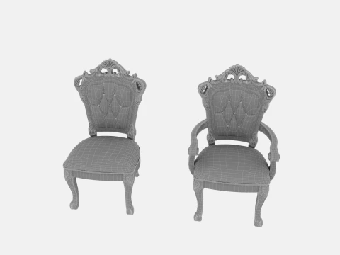 Dining Chair 3D Model