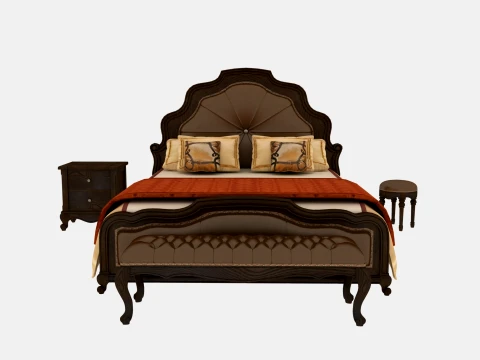 Bedroom furniture 3D Model