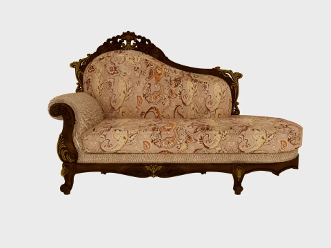 Imperial Concubine Bed 3D Model