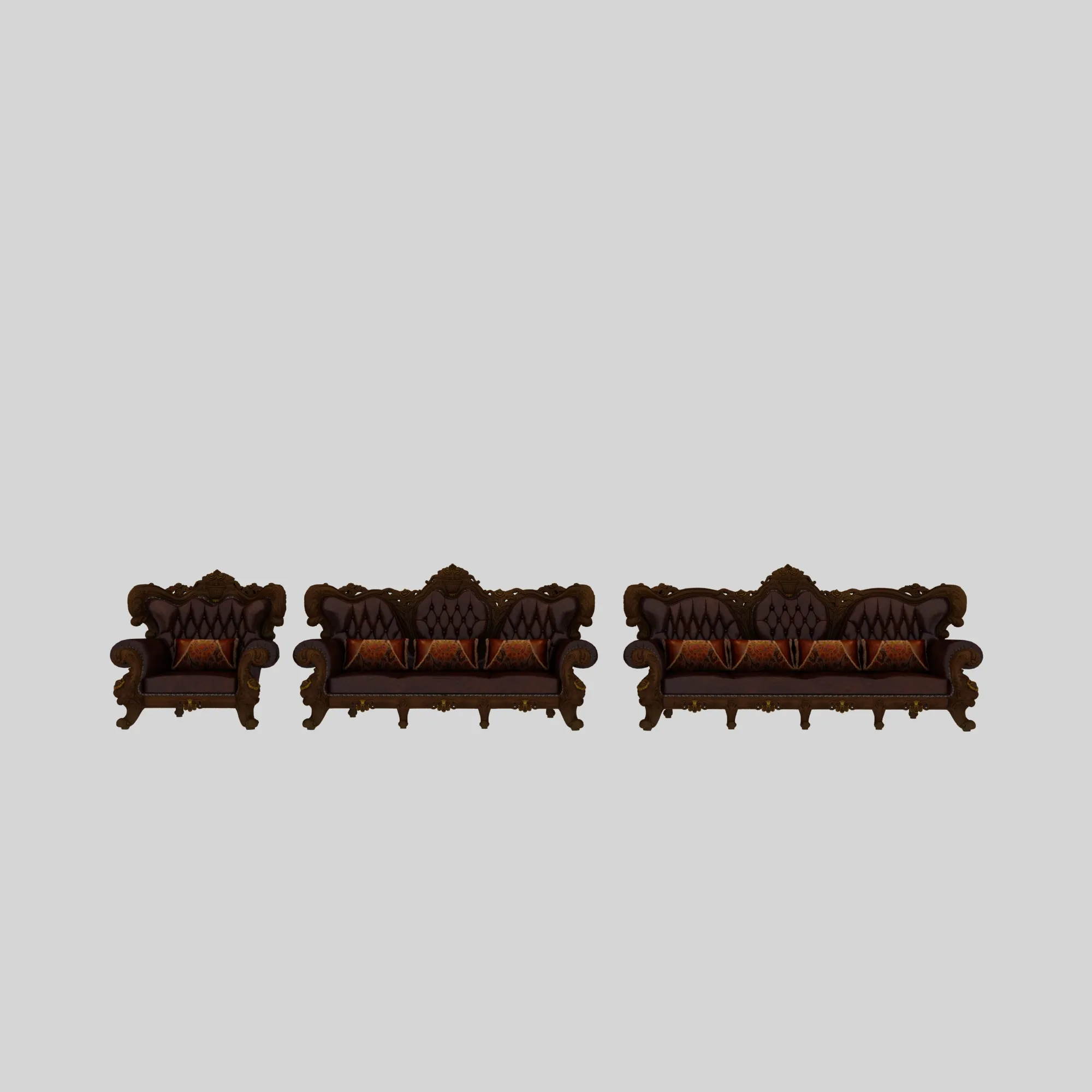 Sofe 3D Model .c4d .max .obj .3ds .fbx .stl .blend 