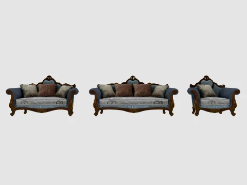 Living room furniture 3D 모델
