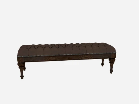 Footstool 3D Model
