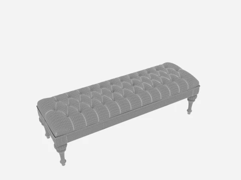 Footstool 3D Model