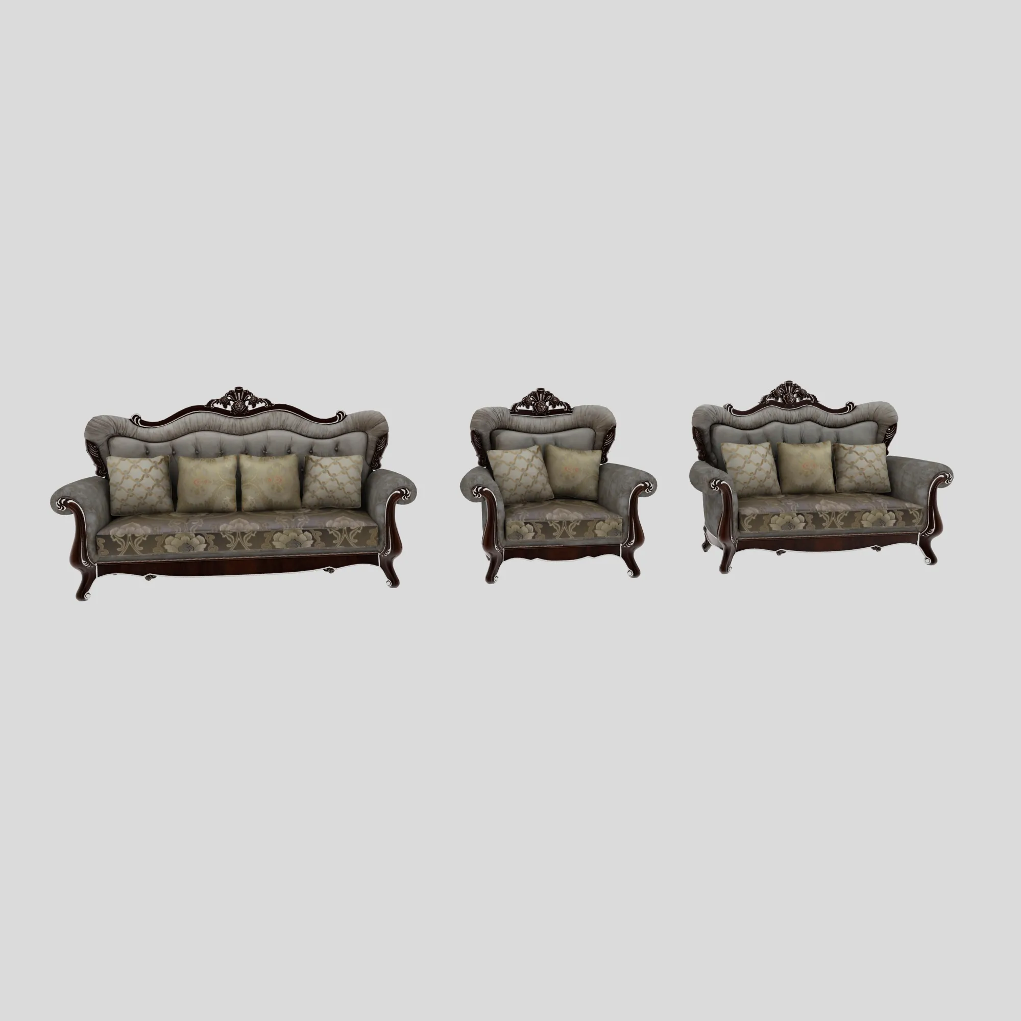 Sofe 3D Model .c4d .max .obj .3ds .fbx .stl .blend 