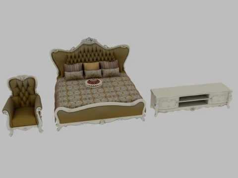 Bedroom furniture Modello 3D