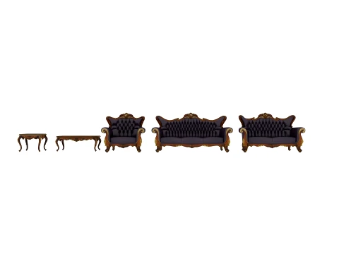 Living room furniture Modello 3D