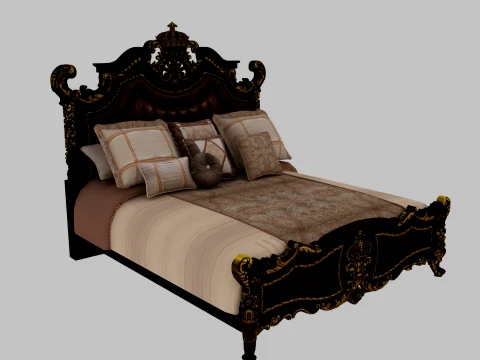 Bed 3D 모델