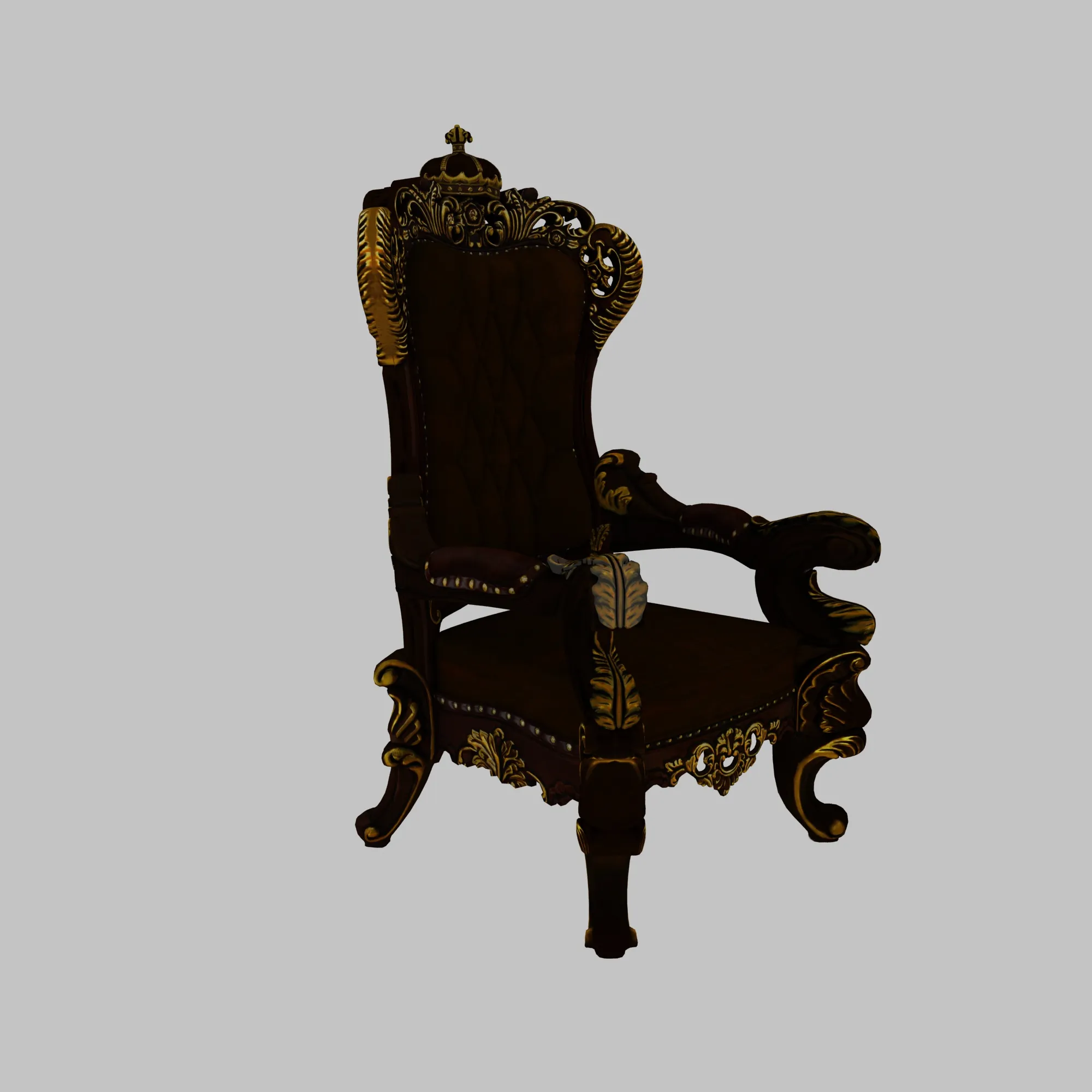 Leisure chair 3D Model .c4d .max .obj .3ds .fbx .stl .blend 