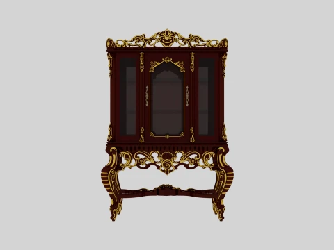 Small jewelry cabinet 3Dモデル