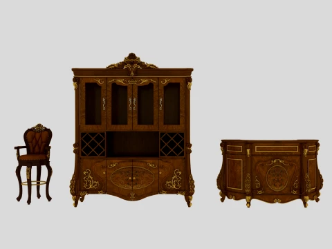 Bar furniture Model 3D