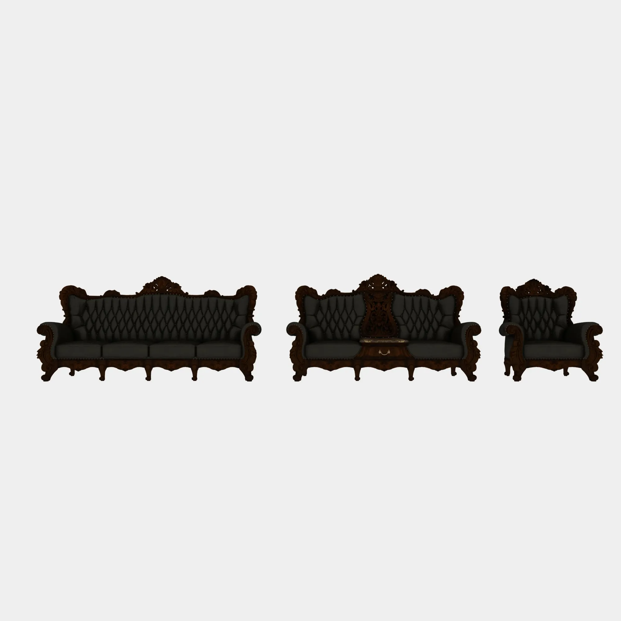 Sofe 3D Model .c4d .max .obj .3ds .fbx .stl .blend