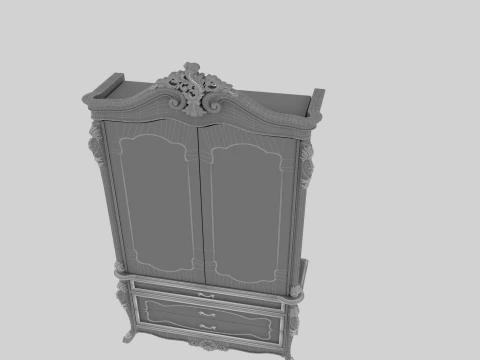 Wardrobe 3D Model