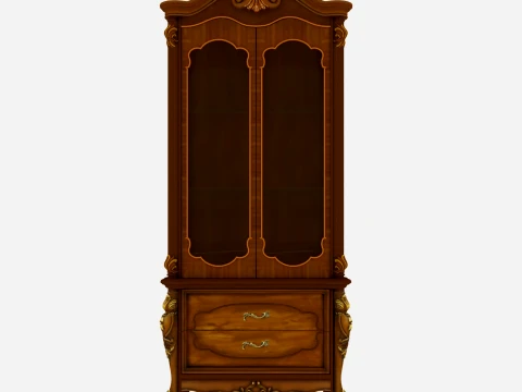 Wine cabinet 3D Model