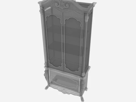 Wine cabinet 3D Model
