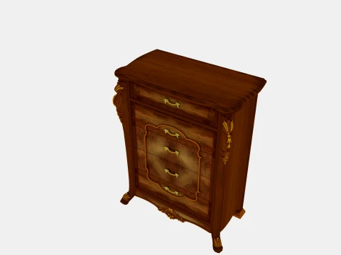 Chest of drawers 3D Model