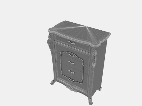 Chest of drawers 3D Model