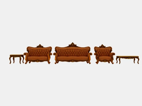 Living room furniture Modèle 3D