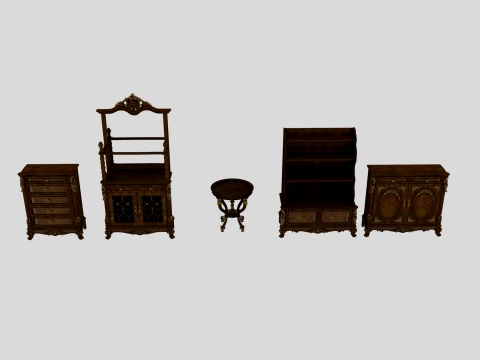 Bedroom furniture 3D Model