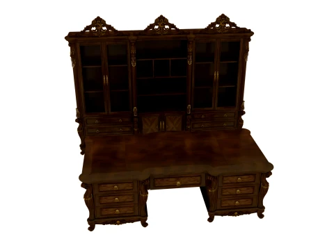 Study furniture 3D Model