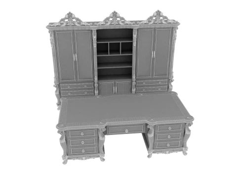 Study furniture 3D Model
