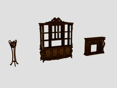 Small furniture items Modelo 3D