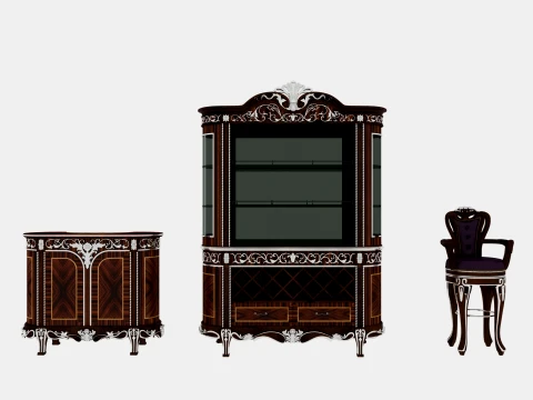 Bar furniture Model 3D