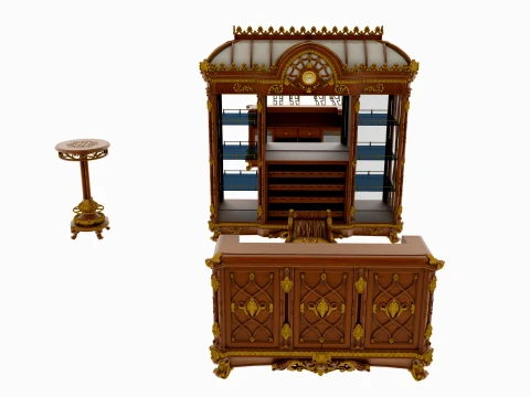 Bar furniture Modèle 3D