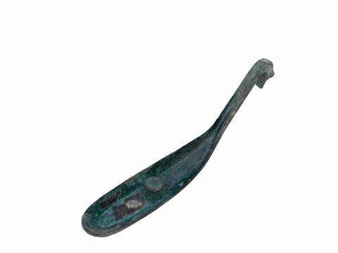 Copper hook 3D Model