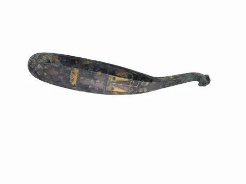 Copper hook 3D Model