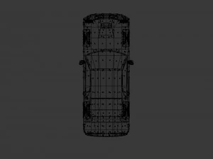dodge challenger lowpoly 3d 3D Model
