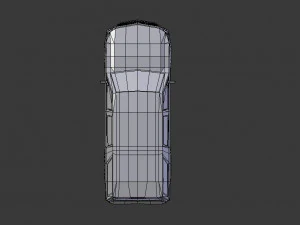 cadilac escalade 2019 lowpoly 3D Model