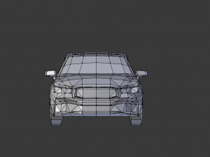 volvo s60 2019 lowpoly Modello 3D