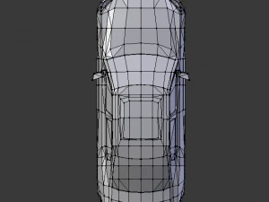 volvo s60 2019 lowpoly 3D Model