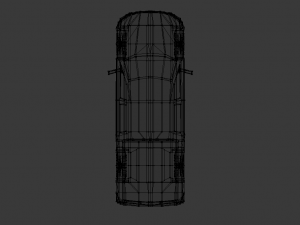 dodge ram 2019 lowpoly Modello 3D