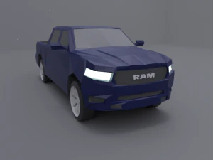 schivare ram 2019 lowpoly Modello 3D