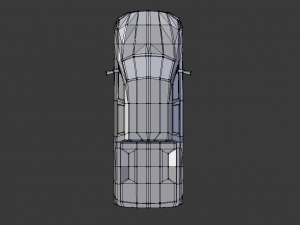 dodge ram 2019 lowpoly Modello 3D