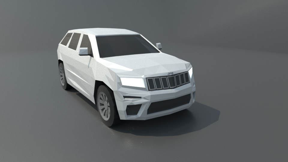 Jeep Grand Cherokee 2019 Lowpoly 3d Model In Suv 3dexport