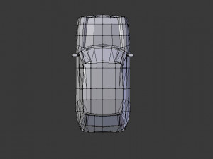 autobianchi lowpoly 3D Model