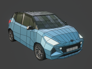 10 low poly cars collection Model 3D