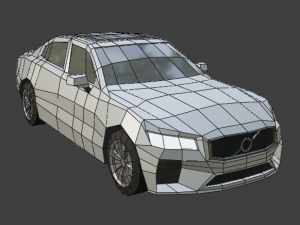 10 low poly cars collection Model 3D