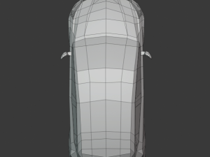 renault clio 2020 lowpoly Model 3D