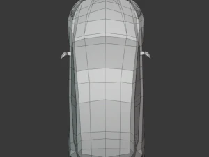 renault clio 2020 lowpoly 3D Model