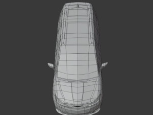 chrysler pacifica 2020 low poly 3D Model