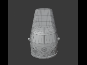 volkswagen type 2 low poly 3D-Modell