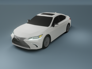 lexus es300 low poly 3D 모델