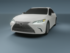 lexus es300 low poly 3D Modell