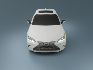 lexus es300 low poly 3D Modell